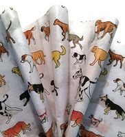 Man's Best Friend/Dog Breeds Printed Tissue Paper for Gift Wrapping, 24 Large Sheets, 20x30