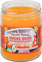Smoke Odor Exterminator 13 oz Jar Candles Flower Power, Pack of 2