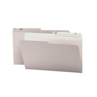 Smead Reversible File Folder, 1/2-Cut Tab, Legal Size, Gray, 100 per Box (15363)