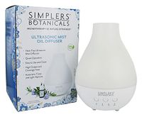 Living Flower Essences Simplers Botanicals Ultrasonic Mist Oil Diffuser