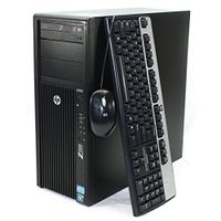 HP Desktop Z220 Workstation Tower - Intel Core i7 up to 3.9GHz, 16GB RAM, 240GB SSD, Windows 10 Pro (Certified Refurbished)
