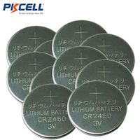 CR2450 3V Lithium Button Cell Battery for Dive Computer,Flameless Candles (10)