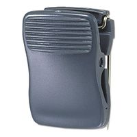 Universal 08221 Recycled Cubicle Clips, 1-Inch x 5/8-Inch x 1 3/8-Inch, 40 Sheet Capacity, Charcoal, 24/Pack