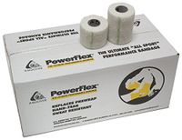 PowerFlex Self Adherent Tape, Latex, Athletic Tape, Navy, 1", 48 Rolls per Case
