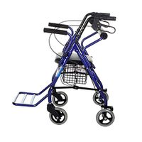 Walkers Lxn Seniors Shopping Cart/Trolley Aluminum Alloy Pulley with Seat Collapsible Walking Bracket Pedal