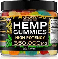 Hemp Gummies for Stress Relief - 350000mg - Gummy - Great for Stress, Insomnia & Anxiety Management - Made in USA - Tasty & Relaxing Gummies - Premium Blend - Mood & Immune Support