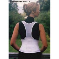 Cincher Female Back Support Small White