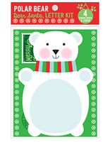 International Arrivals Dear Santa Letter Kit - Polar Bear Style