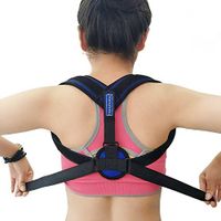 Mumu New Life Posture Corrector for Women and Men Back Adjustable Clavicle Brace Shoulder Posture Support Strap Outdoors Sports Shoulder Supports