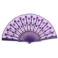 Dance Folding Fan, Cosplay Hand Held Fan Chinese Style Hand Fan Fashion Party Dress Accessories For Dance Props, Decoration, Wedding