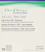 Duoderm Hydrocolloid Dressing 187955 4 X 4" Box of 10, Sand
