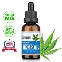 Hemp Oil for Pain Anxiety Relief 1000mg - Organically Grown & Vegan Friendly - Advanced Hemp Extract for Relieving Anxiety,Hip & Joint Pain,Naturally Relieves Pain,Insomnia Made in USA -Omega 3-6-9
