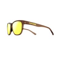 Tifosi Optics Swank Sunglasses (Woodgrain/Smoke Yellow Lenses)