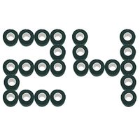 Vet Wrap Medical Tape for Skin Bandage Tape Vet Tape Cohesive Bandage 2 inch x 24 PCS Dark Green Fabric Bandages Self Sticking Bandage Self Adhering Bandage Wrap Stretch Self Adhesive Tape