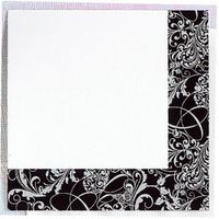 Silhouette Beverage Napkins