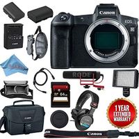 Canon EOS R Mirrorless Digital Camera (Body Only) 3075C002 Video Bundle