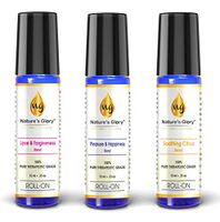 Natures Glory Roll Ons Essential oil Blends Gift Set