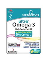 Vitabiotics - Ultra Omega-3-60 Capsules