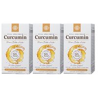 Solgar - 3 Pack - Full Spectrum Curcumin 185x Better Bio-Availability Turmeric Liquid Extract Softgels 30 Count