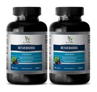 antioxidant Complex Supplement - RESVERATROL 1200 Mg - Natural ANTIOXIDANT Complex - resveratrol Vitamins - 2 Bottles 120 Capsules