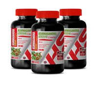 Memory Vitamins Brain - ASHWAGANDHA Extract 770MG Complex - ashwagandha Non GMO - 3 Bottles 180 Capsules