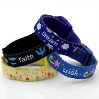 StickyJ USA Inspriational Sport Strap 4-Pack Featuring Popular Strap Designs for Persons who Already Have an Interchangeable Medical Alert tag