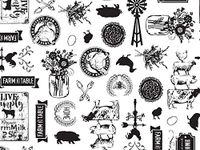 Farmhouse Favorites Tissue Paper, 20x30", Bulk 240 Sheet Pack