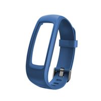Bullker Compatible with ID107/Lite/HR/Pro, ID107Plus HR/Pro/Lite Waterproof Watch Strap Wrist Band for ID 107 107Plus HR Pro Lite Smart Bracelet - Blue