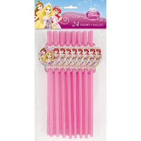 Disney Princess Party Straws, 24ct