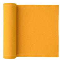 MY DRAP Cotton Cloth Reusable Dinner Napkin - 12.6 x 12.6 In (12 Per Roll, Mustard Yellow)
