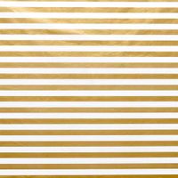 Printed Tissue Paper for Gift Wrapping (Classic Gold & White Stripe) - Decorative Gift Tissue Paper, 24 Large Sheets (20x30)