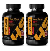 Sex Improvement for Men - TESTO Booster 855MG - Natural Male Testosterone Booster - 2 Bottles 120 Capsules