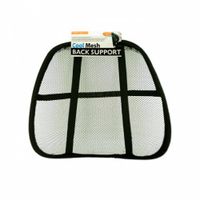 bulk buys Home Indoor Office Mesh Comfort Health Care Chair Back Support Rest Pack of 10 Black