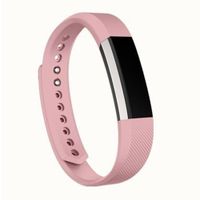 jStrap for Fitbit Alta and for Fitbit Alta HR Bands,Replacement Bands Sport Wrist Bands Silicone Smartwatch Fitness Wristband for Fitbit Alta HR and Fitbit Alta (Pink, Large)