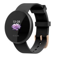 BOZLUN Smart Watch for Android Phones and iPhones, Waterproof Smartwatch Activity Fitness Tracker with Heart Rate Monitor Sleep Tracker Step Counter for Men and Women (Black)