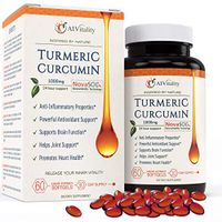 Turmeric Curcumin NovaSOL Softgels More Potent Than Bioperine - Inflammation, Joint Pain Relief Support Supplement - 185x Bioavailable Than Turmeric Black Pepper Capsules – Best Natural Extract Pills