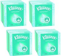 Kleenex Cooling Lotion Facial Tissues, 3 Ply, 45 Tissues Per Box, Infused With Coconut Oil (4 Boxes)