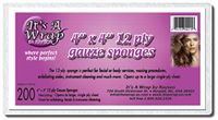 It's A Wrap by Rayson 12 Ply Sponge Gauze