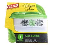Glad Designer Series Containers Tall Entree 3 ct