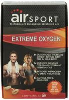 Air Sport Extreme Oxygen - Performance Enhancing Breathing Aid, 12 Count