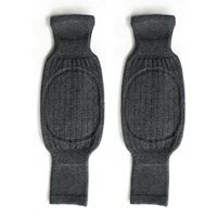 NACOLA 1Pair Autumn Winter Knee Compression Sleeves Women Men Wool Cashmere Elastic Warm Thicken Long Knees Brace Knee Support For Joint Pain Relief