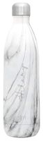 Simple Modern Personalized 34 Ounce (Custom) Wave Water Bottle - Gifts for Men & Women Custom Laser Engraved Name - Double Wall Vacuum Insulated - Leakproof Pattern: Carrara Marble