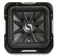 Kicker S15L7 Car Audio Solobaric L7 Square 15" Sub Dual 2 Ohm 2000W 11S15L72 Subwoofer L7S15