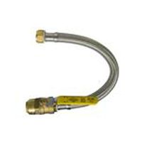 AY McDonald 4426-082 2106BV Water Heater Connector, 3/4-Inch x 18-Inch