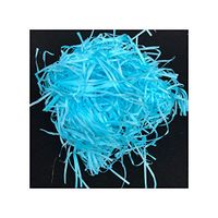 10G Colorful Shredded Paper Gift Box Filler Wedding Birthday Party Favors Decoration Crinkle Cut Paper Shred Packaging Gift Bag,Sky Blue
