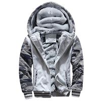 BBT-Shop Men's Jacket Sweater Suit Warm Fleece Hood Zipper Blazer New Style Coats Charm Coats Blouse Long Sleeve Tailcoat Overcoat Top Business Praty Suit Pant Fashion Autumn Winter Coat Outwear