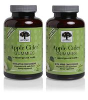 New Nordic Apple Cider Gummies, 60 Count, Pack of 2