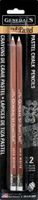 General Pencil GEN-4414-2BP 2 Piece Multi-Pastel Chalk Pencils, White