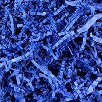 Aahs!! Engraving Paper Shred Crinkle & Filler for Gift Wraps (Royal Blue Shred, 4 z)