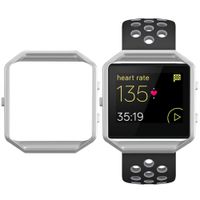 SKYLET Compatible with Fitbit Blaze Band with Frame, Breathable Replacement Sport Band Compatible with Fitbit Blaze Men Women Large Small (No Tracker)